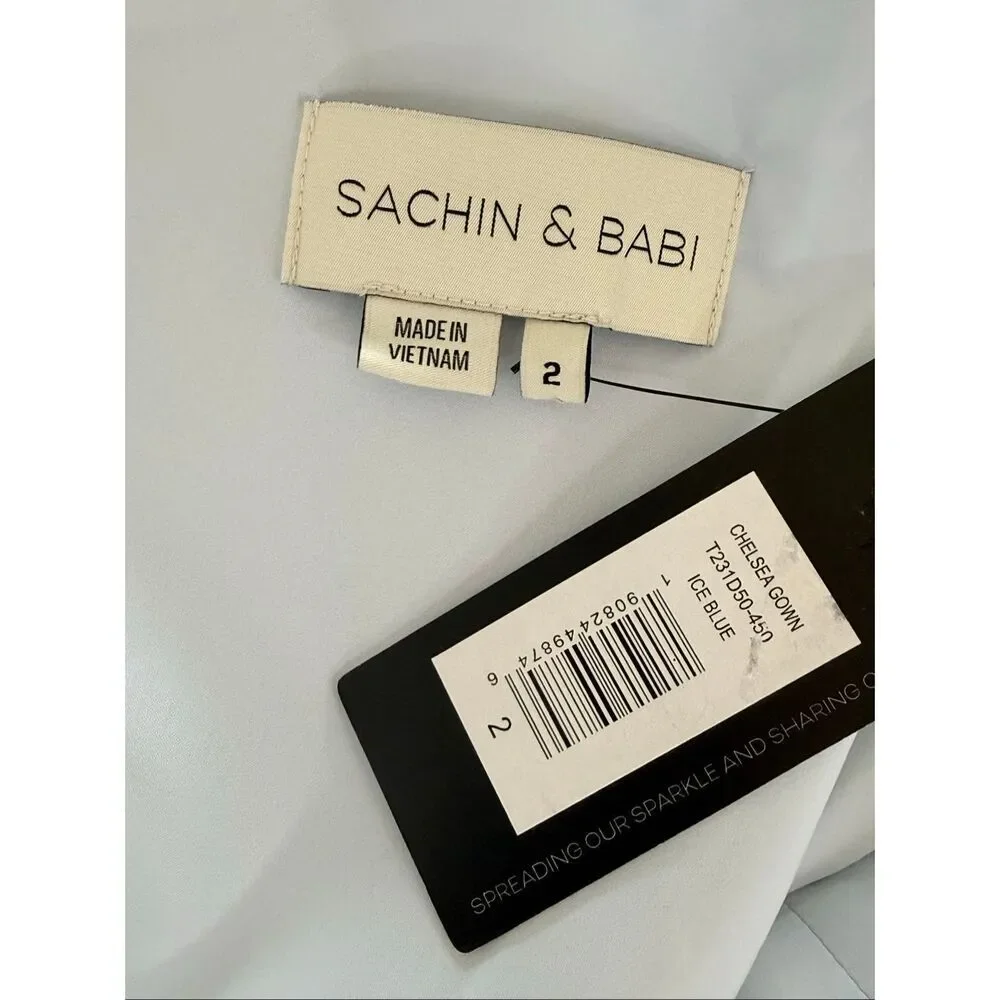 Sachin & Babi Chelsea Dress Ice Blue Size 2